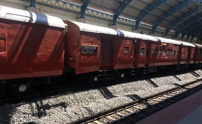 Empty rake derails near Velachery railway station, MRTS services briefly affected