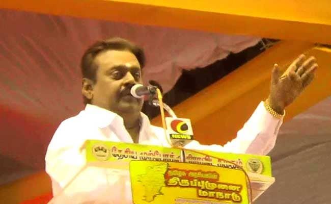 Upset Over Seats, Actor Vijayakanth’s DMDK Quits AIADMK-BJP Alliance