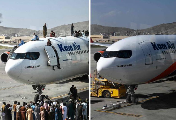 What Kabul Airport looks like one year after Taliban’s Afghan takeover